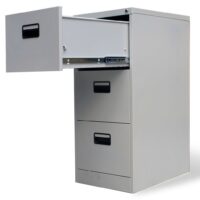 3-Drawers steel filling cabinet - Image 2