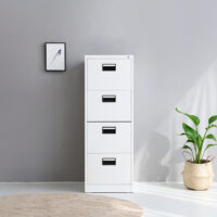 Lockable four drawers filling cabinet - Image 2