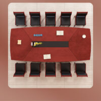 2400mm Office Boardroom Table - Image 5