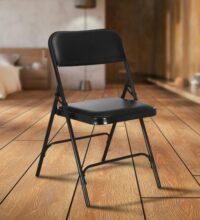 Clark Metal Folding Chair (Black)