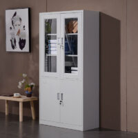 2-Door metallic office cabinet