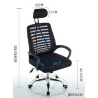 Ergonomic Office Chair with Adjustable Headrest - Image 5