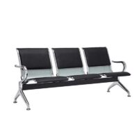 Airport 3-link waiting bench