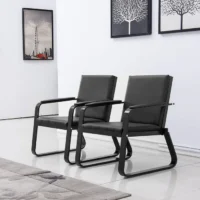 5-Seater executive corporate leather sofa - Image 4