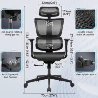 R5 Orthopedic mesh office seat - Image 3