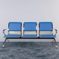 PU Leather Lobby Bench- 3 seater - Image 2