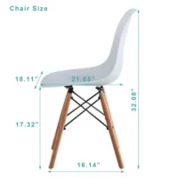 4-Seater Eames Dining Table - Image 5