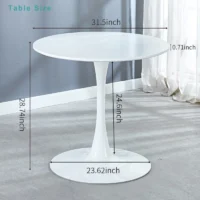 4-Seater Eames Dining Table - Image 4