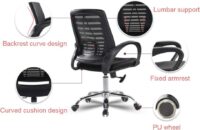 Mesh office study/ Task seat - Image 4