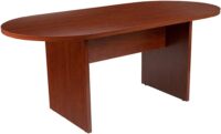 Metro oval boardroom table - Image 6