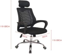 Headrest high-back office seat - Image 5