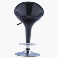 Adjustable swivel barstool (Black) - Image 5