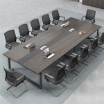 2400mm Office Boardroom Table