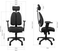 Duroset ergonomic office chair (orthopedic) - Image 4