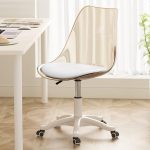 Swivel padded eames plastic seat