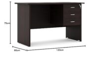 1.2 meters office study desk - Image 5