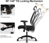 Chairs High Back Mesh Office Chair - Image 3