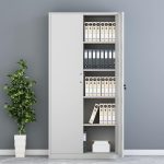 2-Door Metallic Office Cabinet