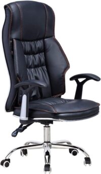 Generic orthopedic leather office seat - Image 5