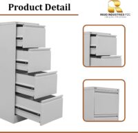 4-Drawer Office Cabinet - Image 5
