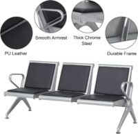 Heavy-duty three link padded bench - Image 5