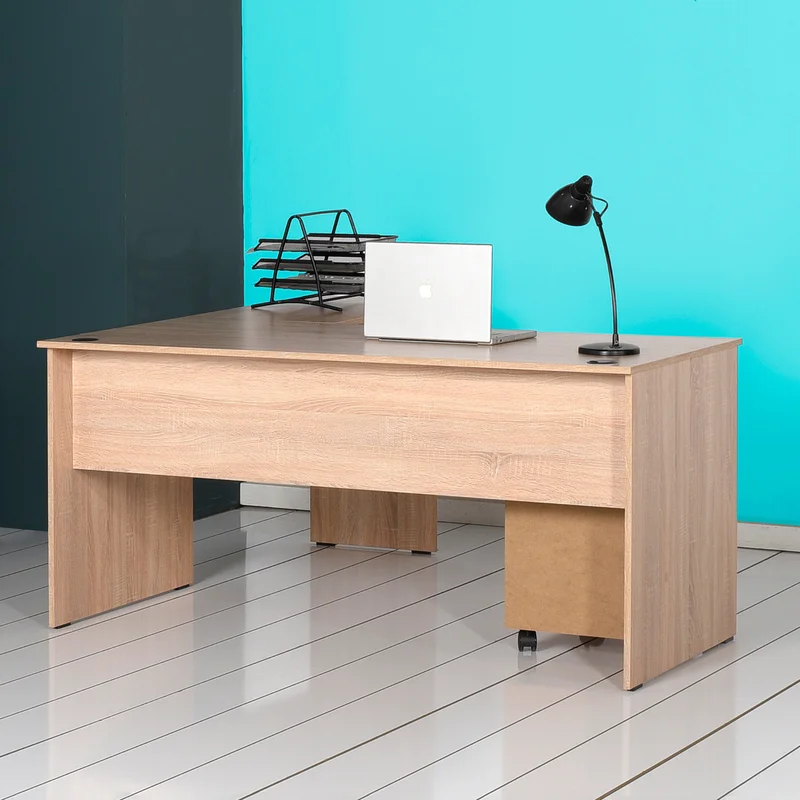 62.99Desk.webp L-shaped 160cm executive table - Image 1