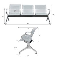 Hospital linked waiting bench - Image 5