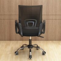Secretarial mesh swivel office chair - Image 3