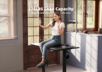 140cm Standing Electric Height Adjustable Desk - Image 11