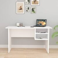 Empire Writing Table in Frosty White Finish - Image 3