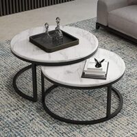 Marble nest stools - Image 4