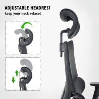 High-back orthopedic office chair - Image 5