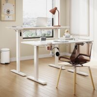 140cm Standing Electric Height Adjustable Desk - Image 2