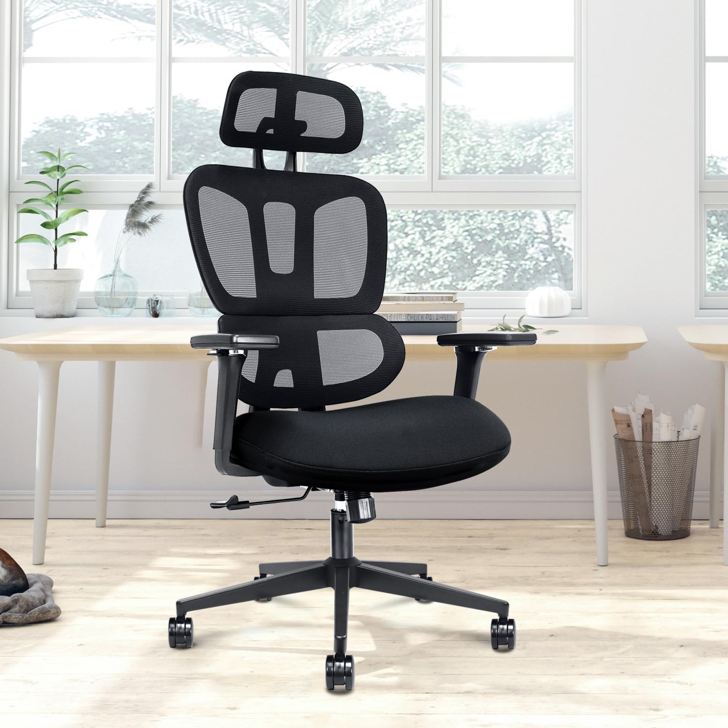 71cFube9TwL._AC_SL1500_.jpg Executive orthopedic office seat - Image 1