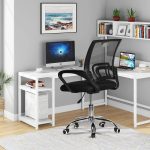 Secretarial mesh office seat