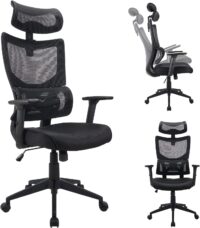 High-back orthopedic office chair - Image 3