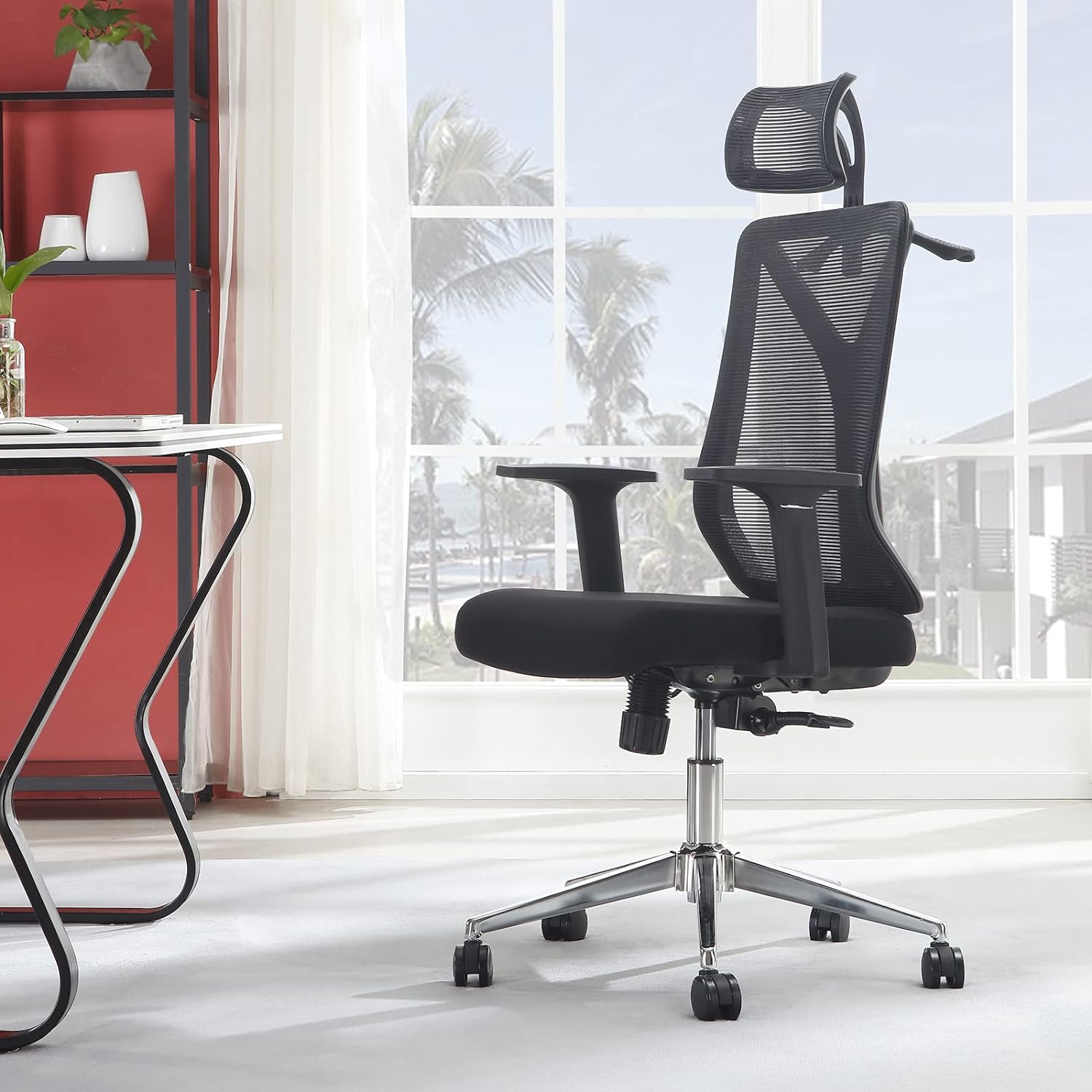71jI1QlP3HS._AC_SL1500_.jpg High-back orthopedic seat - Image 1