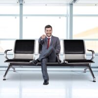 Airport 3-link waiting bench - Image 5
