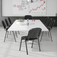 Tosca office visitor seat- Black. - Image 3