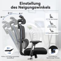 Ergonomic 3D Mesh Office Chair - Image 4