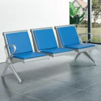 3-Link heavy-duty waiting bench