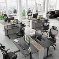 1200mm Height-Adjustable Standing Desk - Image 4