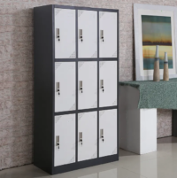 9 Locker Office Filing Cabinet - Image 5