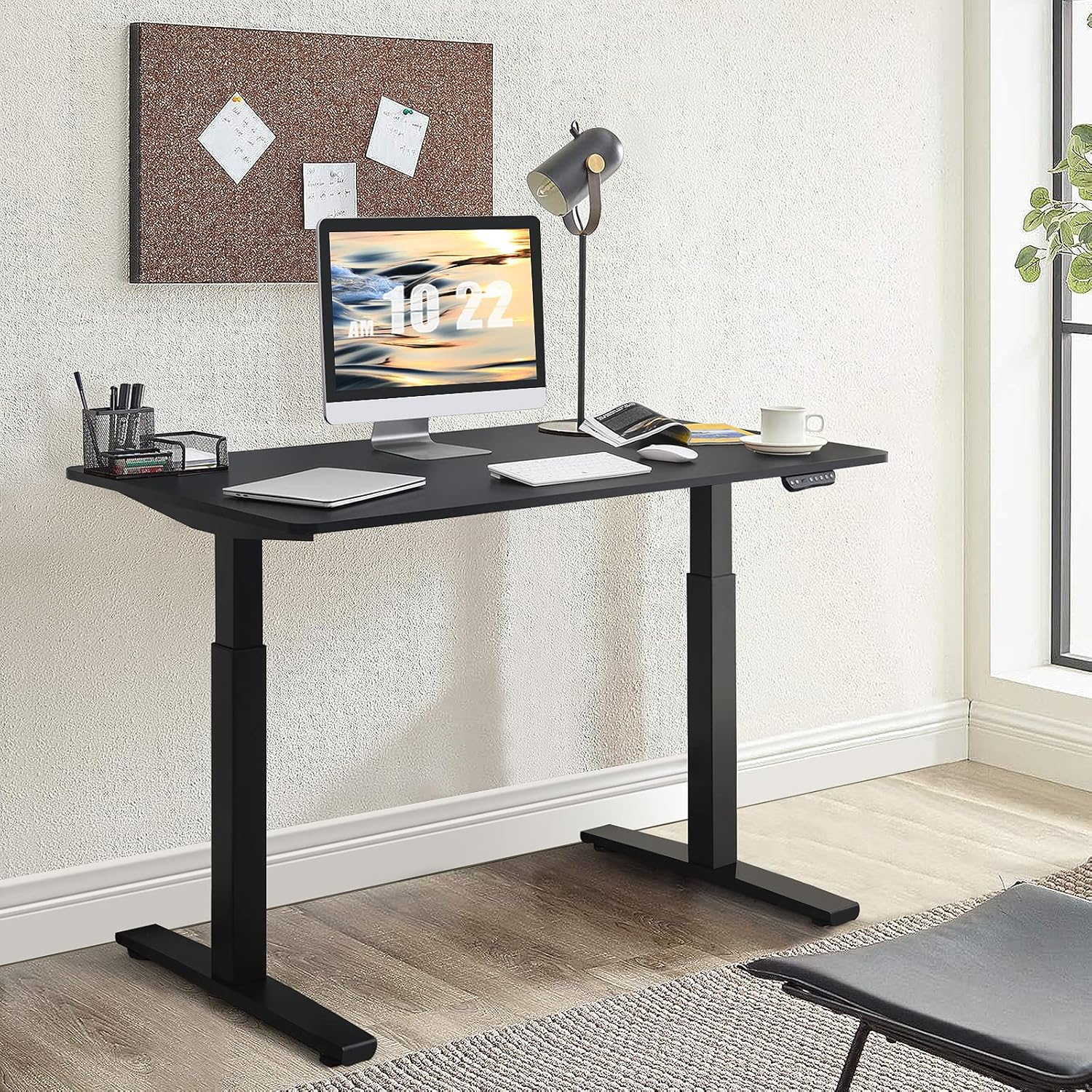 91ZtQeuVBmL._AC_SL1500_.jpg Height Adjustable Electric Standing Desk - Image 1