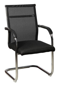 Mesh office visitor's seat