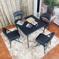 Foldable Chair, Metal Folding Chair - Image 4