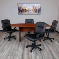 Metro oval boardroom table