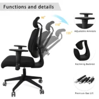 Duroset ergonomic office chair (orthopedic) - Image 3