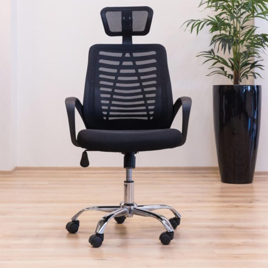 Furniture-shop-office-furniture-seats-desks-cabinets-tables-2.png Headrest high-back office seat - Image 1