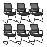 Gymax cantilever visitor's office chair (mesh) - Image 2